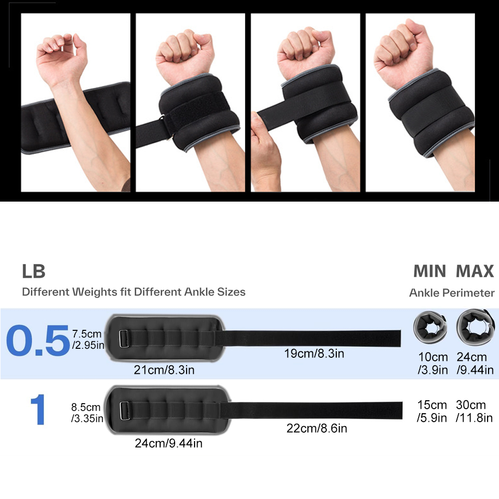 Пара утяжелителей для запястий – обзор и цена Home Gym Yoga